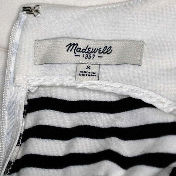 🎉 SALE 🎉 Madewell Verse Dress In Stripe Pockets - Picture 5 of 7